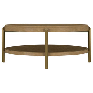  its smooth finish highlights the natural wood grain for an organic appeal. The lower shelf