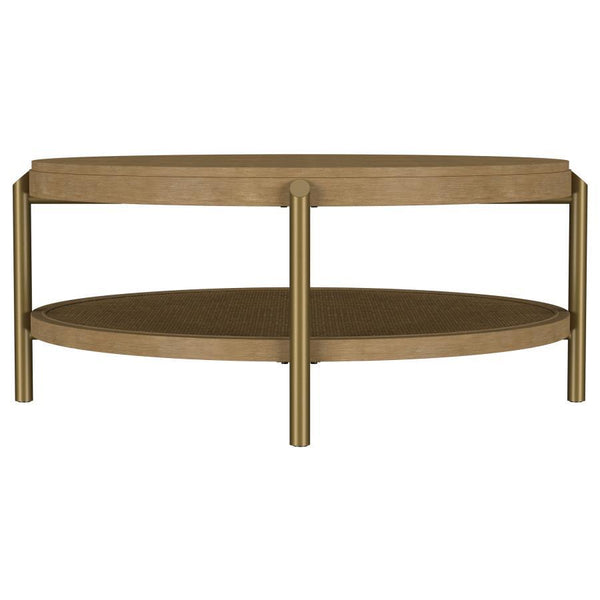  its smooth finish highlights the natural wood grain for an organic appeal. The lower shelf