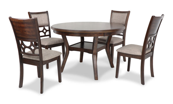 Mitchell - 5 Piece Dining Set - Cherry