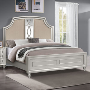 Reflections - 6/0 California King Bed - Silver