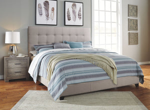 Dolante - Beige - King Upholstered Bed
