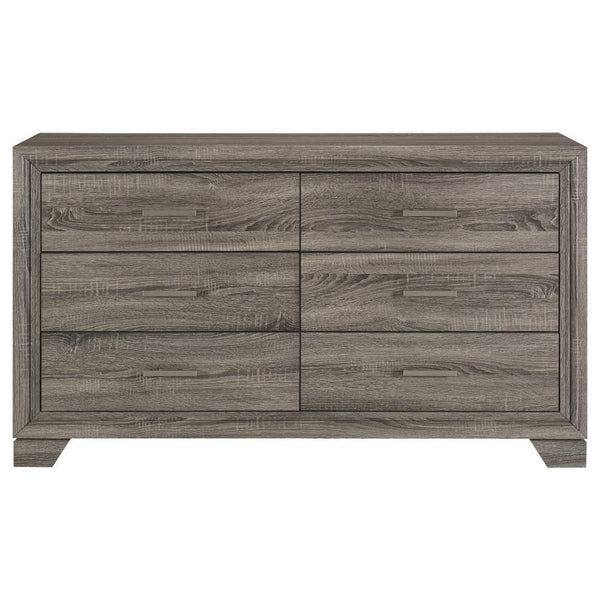  it-'s built with six roomy drawers