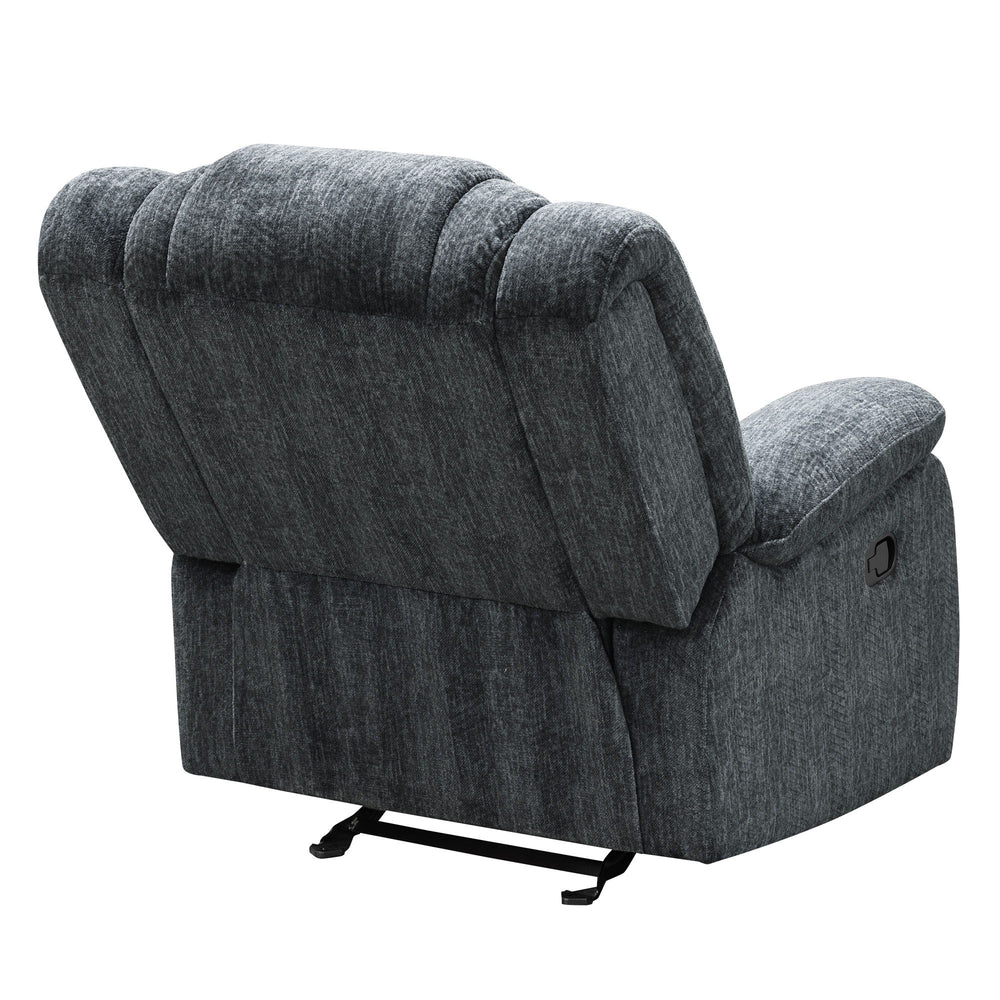 Soft, strong, and ready for lounging, Bolton offers sophisticated style for day-to-day relaxing. Eye-catching printed high-performance polyester blend velvet draws the eye across the cover, from the bustle-back pub pillow headrest, through the bucket seat