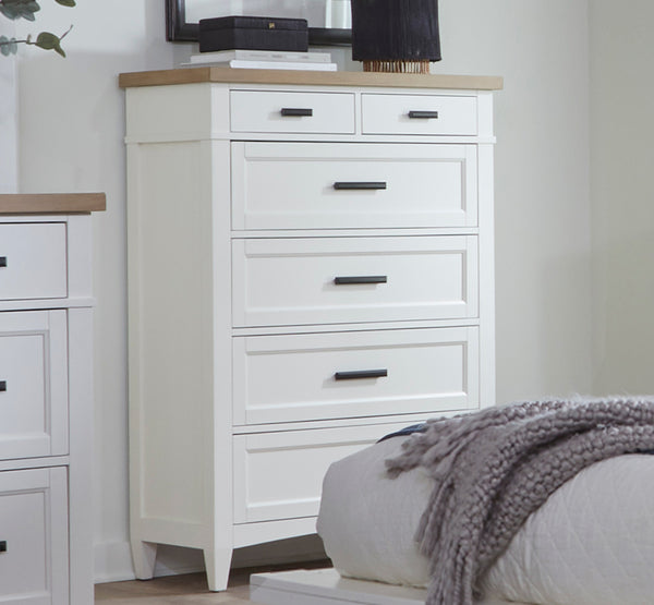 Americana Modern Bedroom 6 Drawer Chest