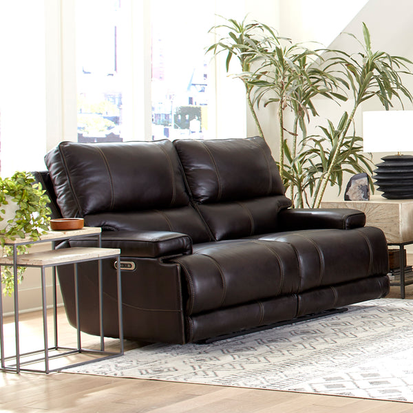 Whitman - Verona Coffee - Powered By Freemotion Cordless Power Reclining Loveseat