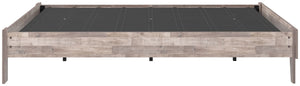 Neilsville - Whitewash - Queen Platform Bed