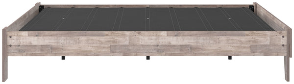 Neilsville - Whitewash - Queen Platform Bed