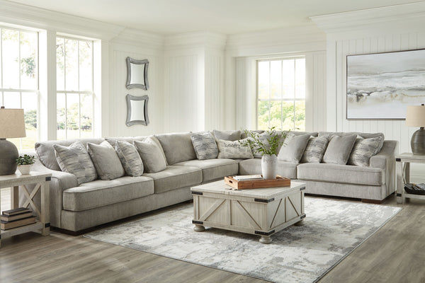 Bayless - Smoke - Corner Sofa 4 Pc Sectional