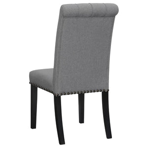 Alana - Fabric Upholstered Dining Side Chair (Set of 2) - Gray
