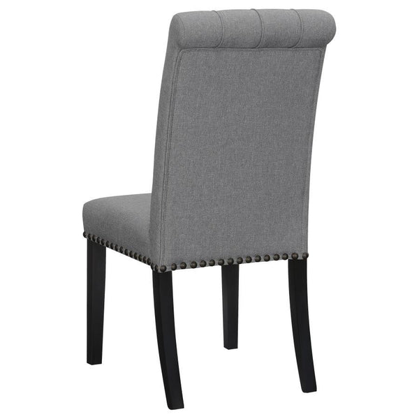 Alana - Fabric Upholstered Dining Side Chair (Set of 2) - Gray