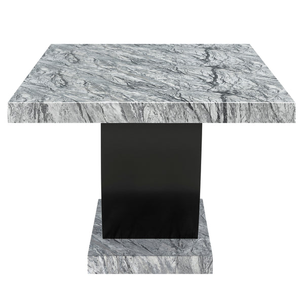 Lyra - Dining Table & 6 Chairs - Gray
