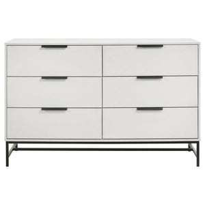  it features a melamine finish that-'s durable and resistant to damage