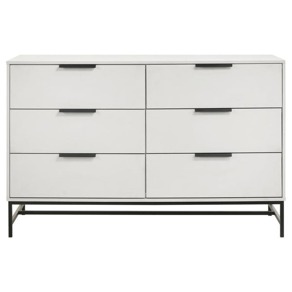  it features a melamine finish that-'s durable and resistant to damage