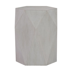 Hanniel - End Table - White
