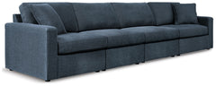 Looking cool and contemporary is great. But when it comes down to it, youâ€™re all about low-maintenance lounging. With the performance fabric on this sectional, cleaning spills is a breeze. And its customizable modular design caters to your ever-changing