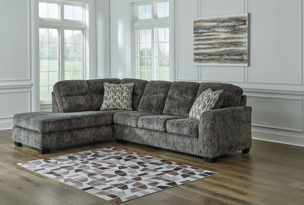  the plush upholstery and dark tri-block legs are a natural complement for so many color schemes. On-trend track arms provid