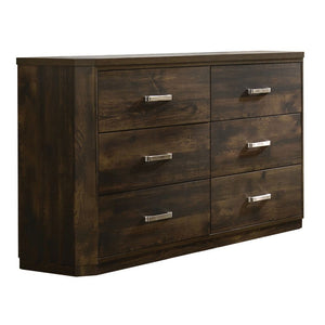 6 Drw Drawer: GLIDE) Undermount Center Metal (Kenlin), DOVETAIL) English Front & Back, INSIDE) Paper Veneer Fully Lined (FELT-LINED NOT Included), Safety Stop Included, Manual Closing, Dust-Proof Included, Hardware: Single Handle, Brushed Nickel (Acrylic 