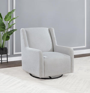  360-degree swivel base. Ideal as a nursery chair