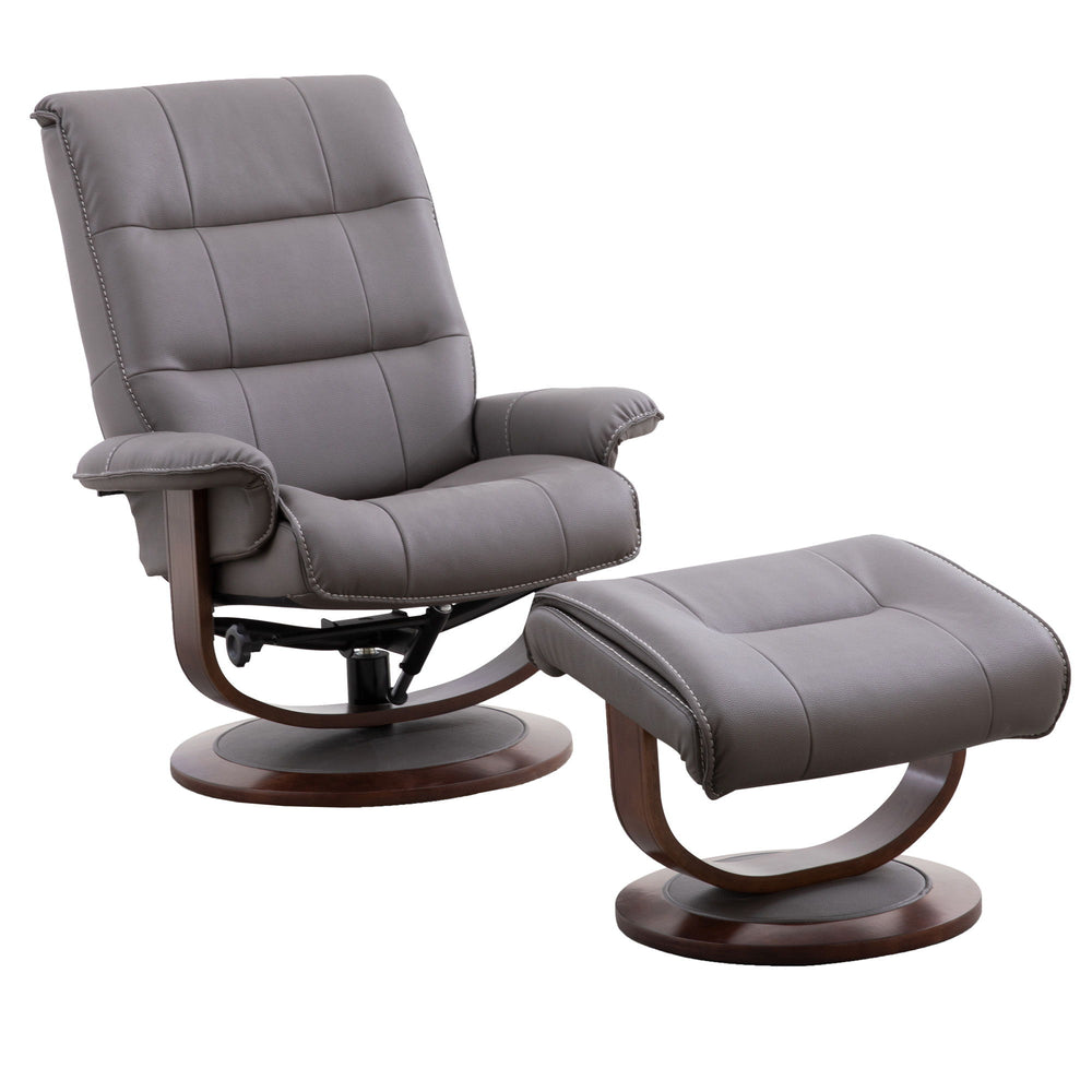 From the bedroom to office or living area, reclining swivel chair and ottoman is always the perfect fit. Sit back, rest your legs on its plush ottoman, and forget the stress of the day. This tri-layer high performance fabric will deliver years of comfort 