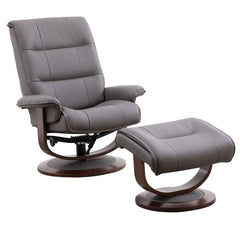 From the bedroom to office or living area, reclining swivel chair and ottoman is always the perfect fit. Sit back, rest your legs on its plush ottoman, and forget the stress of the day. This tri-layer high performance fabric will deliver years of comfort 