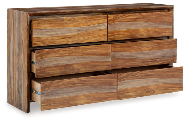  brings an organically stunning vibe to your bedroom. Strikingly simple drawers lend a hand with keeping your wardr