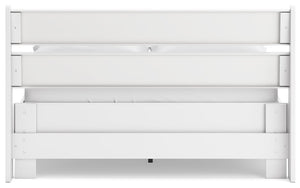 Socalle - Two-Tone - Full Panel Platform Bed