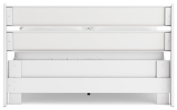 Socalle - Two-Tone - Full Panel Platform Bed