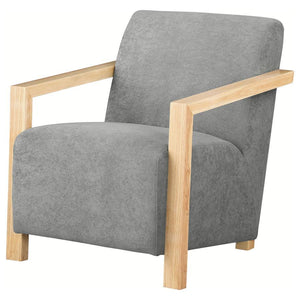  sophisticated presentation. The chair boasts a smooth back 