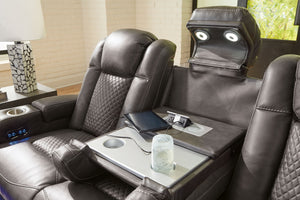 Fyne-Dyme - Shadow - 2 Pc. - Power Reclining Sofa