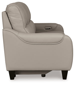 Mercomatic - Gray - 2 Pc. - Power Reclining Sofa
