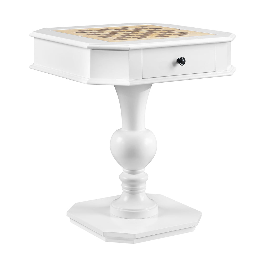 Galini - Gaming Table - White - 28-"