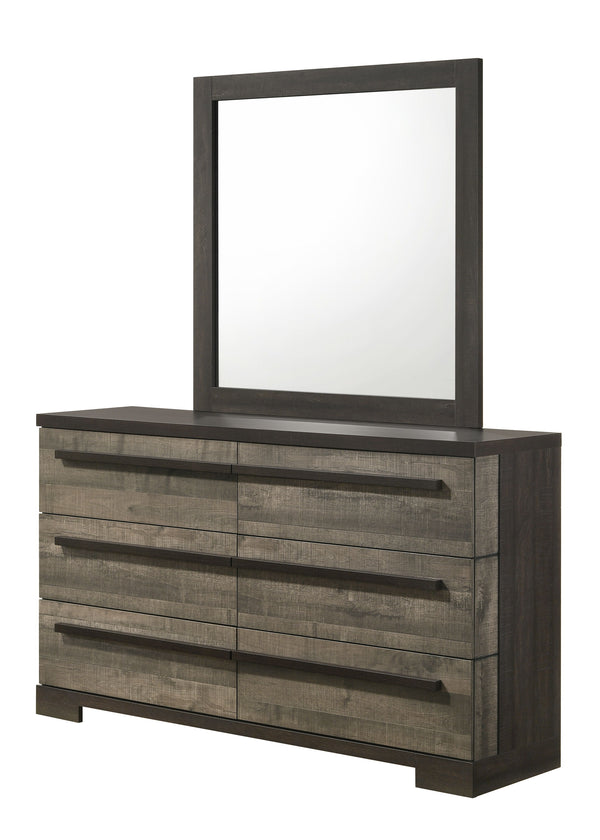 Remington - King 4 Piece Bedroom Set - Dark Brown