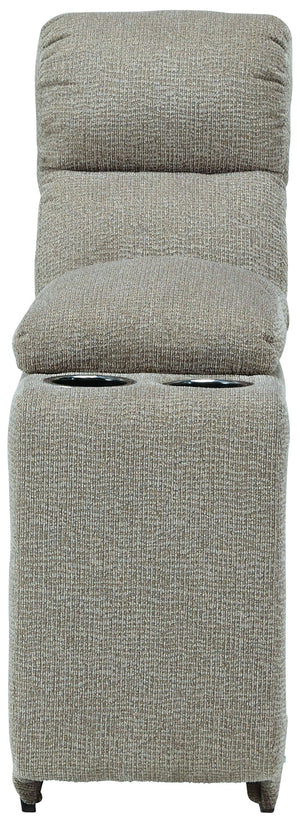  itâ€™s hard to beat this power reclining sectional. Wrapped in a decadently plush stone-tone fabric for neutral versatility