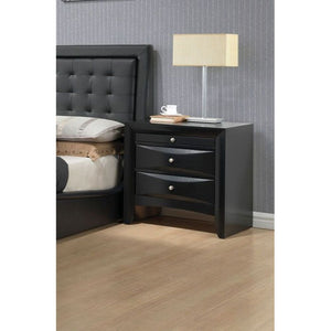 Ireland - Nightstand - Black - 26"