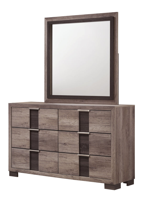  natural wood finish that brings an organic