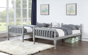 Homestead - Twin Over Twin Bunk Bed - Gray Finish