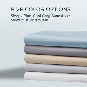 Linens - Tempur Classic Cotton Sheet Set - Cool Gray - Split California King