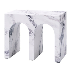 a masterpiece of modern elegance in a striking white finish. These pieces