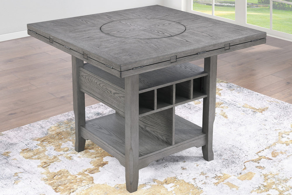 7pc Counter Height with Lazy Susan