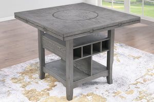 7pc Counter Height with Lazy Susan