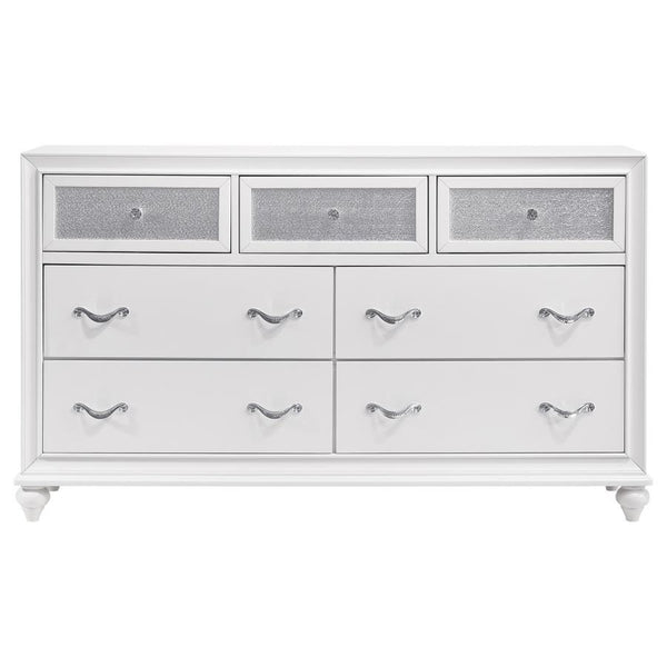 Barzini - 7-Drawer Dresser - White