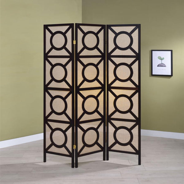  its open cutout design offers character and exotic charm. Circles and lines join to create an optically fun c