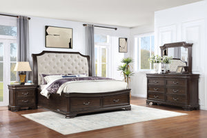  a marvel of timeless design and enduring quality. This set features a stunning bed