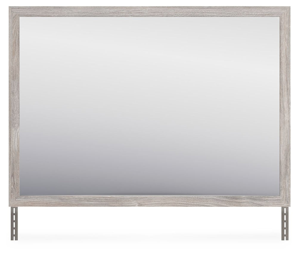 Craft a contemporary hideaway without breaking the bank. Elegant in a refined neutral hue, this mirror brings sleek style to your space. The sheer simplicity of its profile frames the glass stunningly. With this decorative piece, a bedroom brimming with l