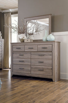 Urban sophistication with a decidedly relaxed air. If effortless elegance is the impression youâ€™re going for, this dresser and mirror set is custom made to fit your space. Itâ€™s got the crisp, clean lines of a contemporary piece, but with softly weathe