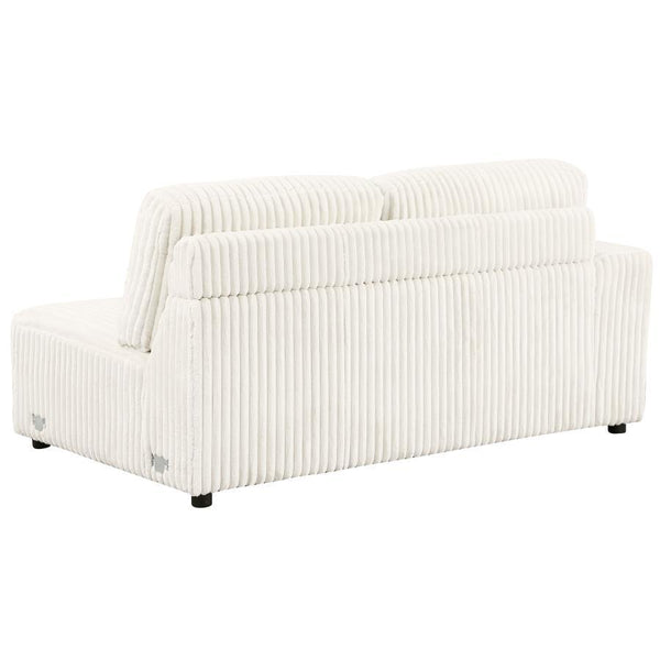 Emberson - Upholstered LAF Loveseat - Ivory