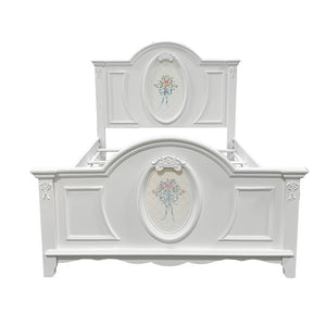 Flora - Full Bed - White