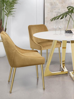  where comfort meets sophistication. Its plated metal legs