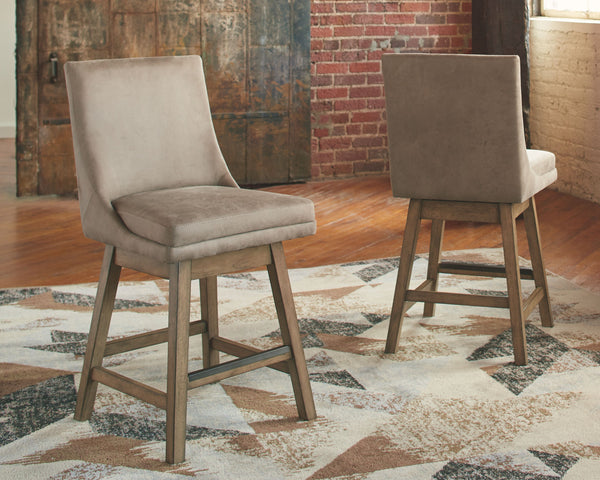  self-returning swivel and contoured back make it beautifully in tune with your needs. Luxurious faux leather upholstery is a sensational touch.<br
