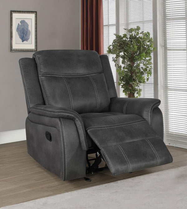  complemented by clear tempered glass doors that encase six tiers of